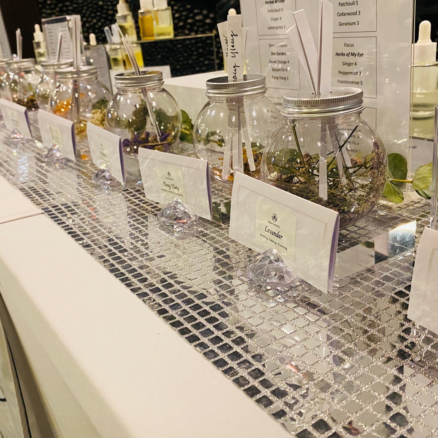 Bespoke Experiential Aromatherapy Bars & Blending Workshops