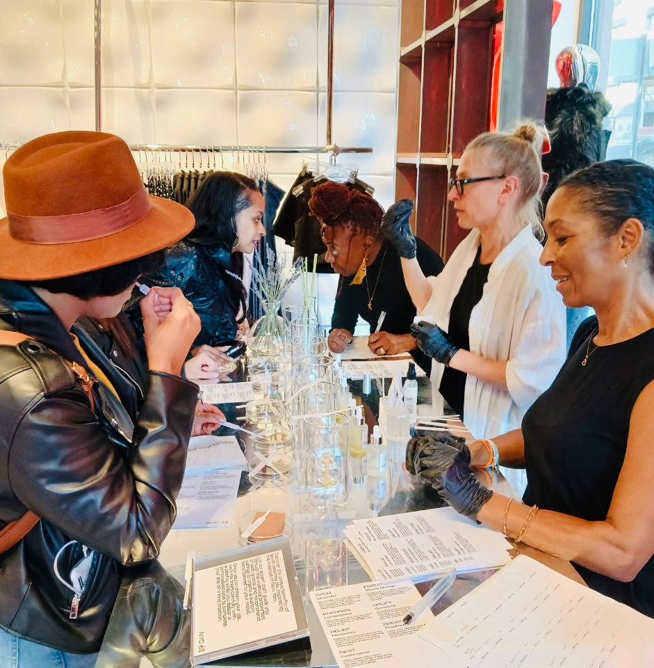 Bespoke Experiential Aromatherapy Bars & Blending Workshops