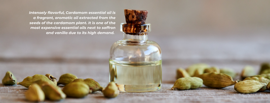 Brings us joy & wellness with Cardamom