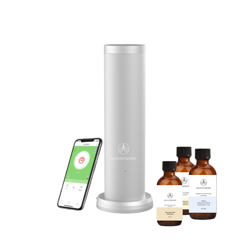 New! Scentonomy Aromatherapy 3 Month Stream II Diffuser Bundle