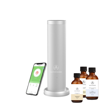 New! Scentonomy Aromatherapy 3 Month Stream II Diffuser Bundle