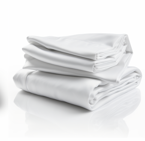 Pure Cotton Twin Size Sheet Set w/ Organic Aromatic Sheet Spray