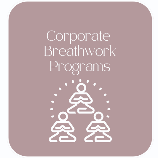 Corporate Breath Work Mindfulness Meditation In-Person Group